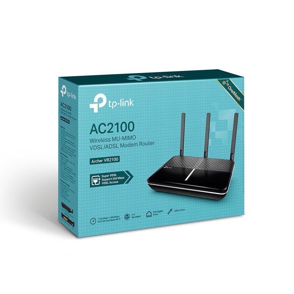 ARCHER VR2100 TP-LINK AC2100 WI-FI VDSL-ADSL MODEM ROUT